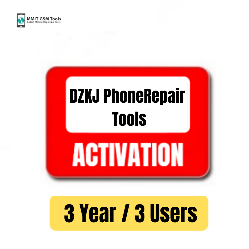 DZKJ PhoneRepair Tools 3 Year 3 User - MMIT GSM Tools