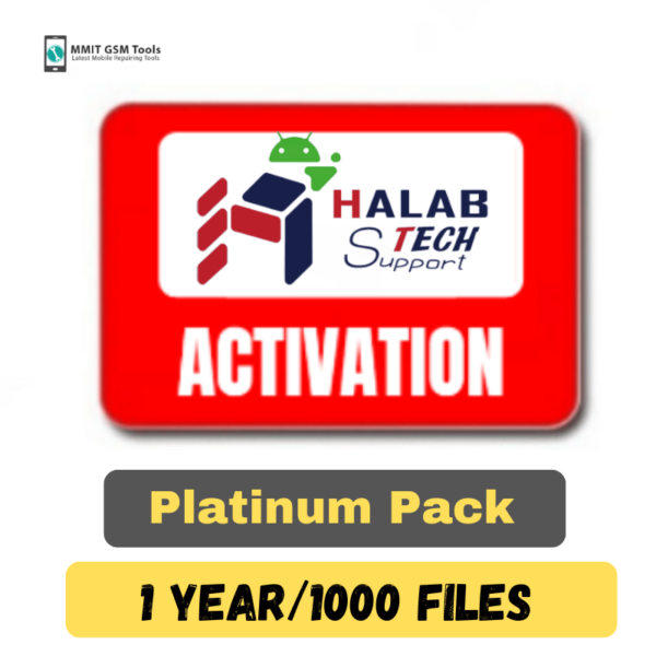 Halab Tech 1 year Activation